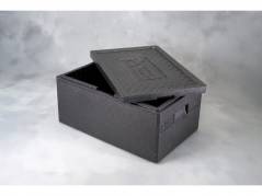 Termo skumkasse EPP 1/1GN m/l&Atilde;&yen;g sort yderm&Atilde;&yen;l 595x390x277mm