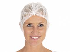 H&Atilde;&yen;rnet Clip Cap hvid &Atilde;&tilde;49cm 1000stk/pak