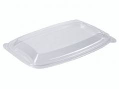 L&Atilde;&yen;g t/plastbakke BISTRO 980ml 300stk/ka 254x174x23 OPS dome