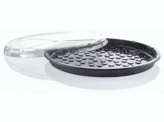 Pizzabakke rund plast C-PET 120stk/kar &Atilde;&tilde;320mmx25mm