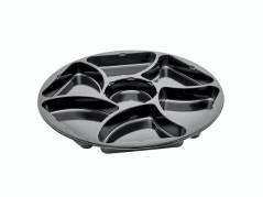 Tapasbakke rund plast C-PET &Atilde;&tilde;320mmx25mm 150stk/kar