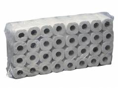 Toiletpapir Eurosoft 2-lags hvid 35m 14800 64rul/kar