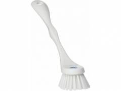 Opvaskeb&oslash;rste Vikan hvid 50x240mm stiv 4299