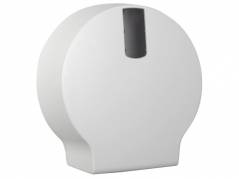 Dispenser t/toiletpapir jumbo White Classic midi