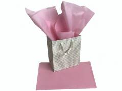 Silkepapir pink 17g 50x75cm 480ark/pak