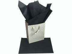 Silkepapir sort 17g 50x75cm 480ark/pak