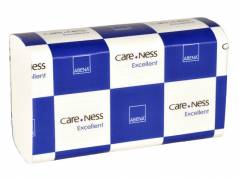 Papirh&aring;ndkl&aelig;de Care-Ness 2-lags hvid 4000ark/kar