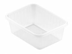 Plastbakke Fixpack PP klar 146x110x54mm 500ml 500stk/kar