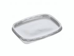 L&aring;g t/plastbakke 144x109x9mm t/28-serien A-PET 50stk/pak