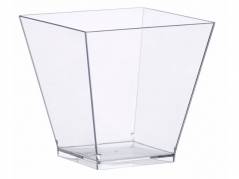 Dessertb&Atilde;&brvbar;ger p&Atilde;&yen; fod Kova 220ml klar 72x72x72mm 400stk/kar