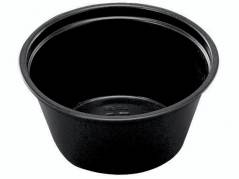 Dressingb&Atilde;&brvbar;ger 60ml/2 oz &Atilde;&tilde;62x27mm sort PP 250stk/pak