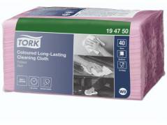 Allround-klud Tork Premium W8 Small Pack r&oslash;d 30x38cm 40stk