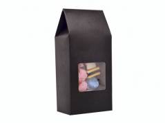 &Atilde;&dagger;ske m/rude lille 2144 sort 62x42x135mm 250stk/pak