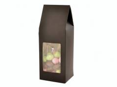 &AElig;ske m/rude stor 2146 sort 82x72x230mm 200stk/pak