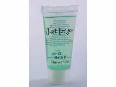 Bath & shower gel 20ml tube 100stk/kar Just for you