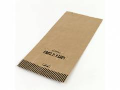 Bagerpose m/sidefals gigant Friskbagt br&Atilde;&cedil;d og kager 250stk/pk