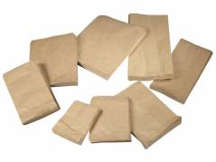 Bagerpose 1/2kg brun 170x215mm 40g 1000stk/pak