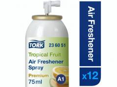 Luftfrisker Tork Airfresh A1 Prem. spray tropisk frugt 12stk