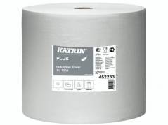 Aft&Atilde;&cedil;rringspapir Katrin Plus XL 1-lags 32cmx1110m hvid 1rul