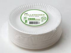 Tallerken kaffe pap 15cm 100stk/pak