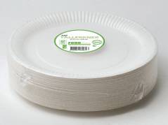 Tallerken middag pap &Atilde;&tilde;23cm 100stk/pak
