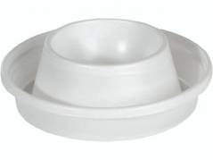 &Atilde;&dagger;ggeb&Atilde;&brvbar;ger plastik hvid 100stk/pak