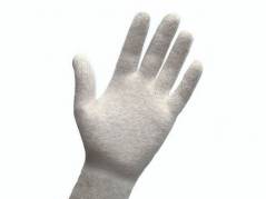 Handsker inderhandske bomuld str. 8 1200stk 600par /pak