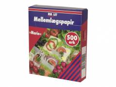 Melleml&Atilde;&brvbar;gspapir k&Atilde;&brvbar;mpe 14,5x12cm 500stk/pak