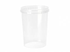 Plastb&Atilde;&cedil;tte + l&Atilde;&yen;g handy-lock PP &Atilde;&tilde;95x117mm 520ml 380s&Atilde;&brvbar;t/kar