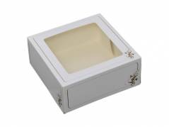 Kage&Atilde;&brvbar;ske m/l&Atilde;&yen;g 250x250x80mm dess. 573 m/rude 150stk/pak