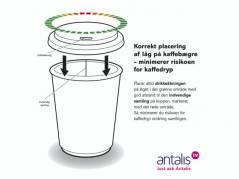 Kaffeb&aelig;ger 8oz 25cl milj&oslash;rigtige Single Wall pap 1000stk/kar