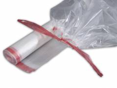 Affaldss&aelig;kke m/snoretr&aelig;k klare 700x1100mm regenerat 10stk/rul