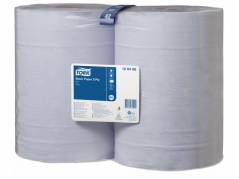 Aft&Atilde;&cedil;rringspapir Tork Basic W1 2-lags bl&Atilde;&yen; 340m 2rul/kar