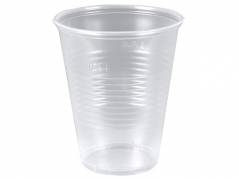 Plastikglas bl&Atilde;&cedil;d 30cl PP (&Atilde;&cedil;l) 50stk/ps (m&Atilde;&yen;lestreg 0,3)