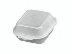 Burger&Atilde;&brvbar;ske skum lille m/l&Atilde;&yen;g 120x120x74mm 500Sstk/pak