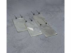 Plastikpose PP p&Atilde;&yen; b&Atilde;&cedil;jle 220x420/40+40x0,03mm 2000stk/pak