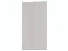 S&oslash;syge pose 150/55x300mm 70 gr hvid med pe 1000 stk/pak