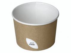 Suppeb&Atilde;&brvbar;ger PLA 250ml brun 400stk/kar