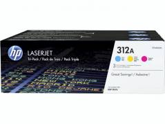 Lasertoner HP CL312A CMY Tripack 3x2,7K v.5%