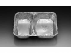 Alubakke 2-rums EM-690512 1000stk/pak