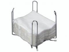 Servietstativ metal til 33x33cm 1/4-fold 1stk/pak