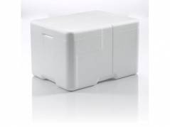 Termoskumkasse Coolsafe 2 hvid 400x300x247mm incl.l&aring;g