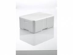 Termoskumkasse Coolsafe 1 hvid 400x300x165mm incl.l&Atilde;&yen;g