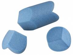 PE-profiler 10mm hj&oslash;rne 100x100x100mm bl&aring; 1680stk/kar