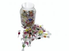 Bolcher konkurrenceblanding Bl&aring;vand bolcher 1kg/pak