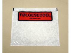 F&Atilde;&cedil;lgeseddellommer 122x110mm m/tryk f&Atilde;&cedil;lgeseddel 1000stk/kar