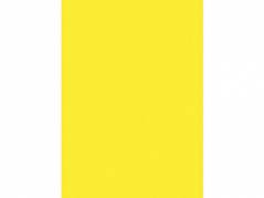 Skiltekarton gul neon 50x70cm 100ark/pak 265g