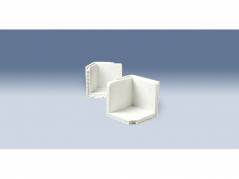 Polystyrolhj&Atilde;&cedil;rner 10mm lige 72x72x72mm