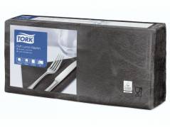 Servietter Tork 3-lags sort 33cm 10x150stk/kar