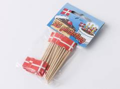 Cocktailflag m/headcard 25stk/pak